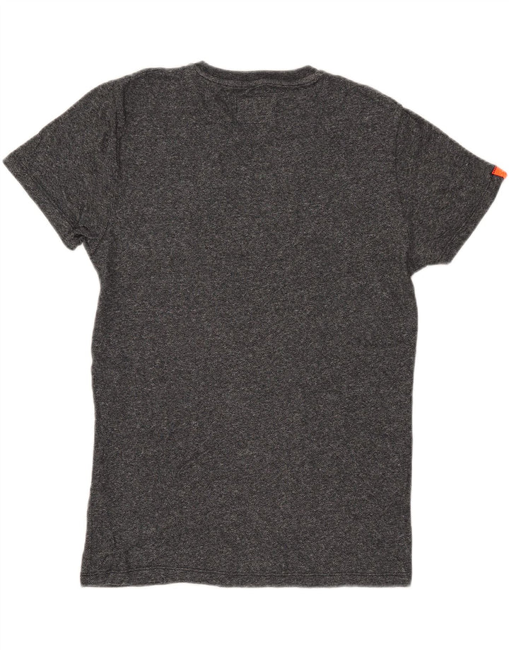 Ανδρικό T-Shirt Superdry Top Βαμβακερό μεσαίο γκρι