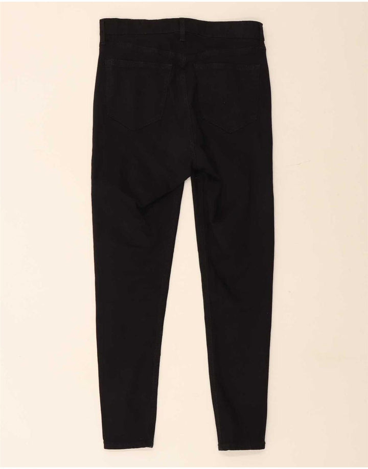 Topshop Γυναικεία Skinny Jeans W30 L32 Μαύρο Πολυεστέρας