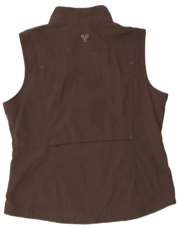 Γυναικεία αμάνικη φόρμα JACK WOLFSKIN Top Jacket UK 18/20 XL Γκρι