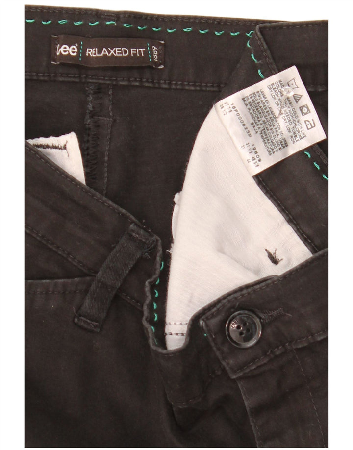 Lee Womens US14 W36 L31 Μαύρο βαμβακερό