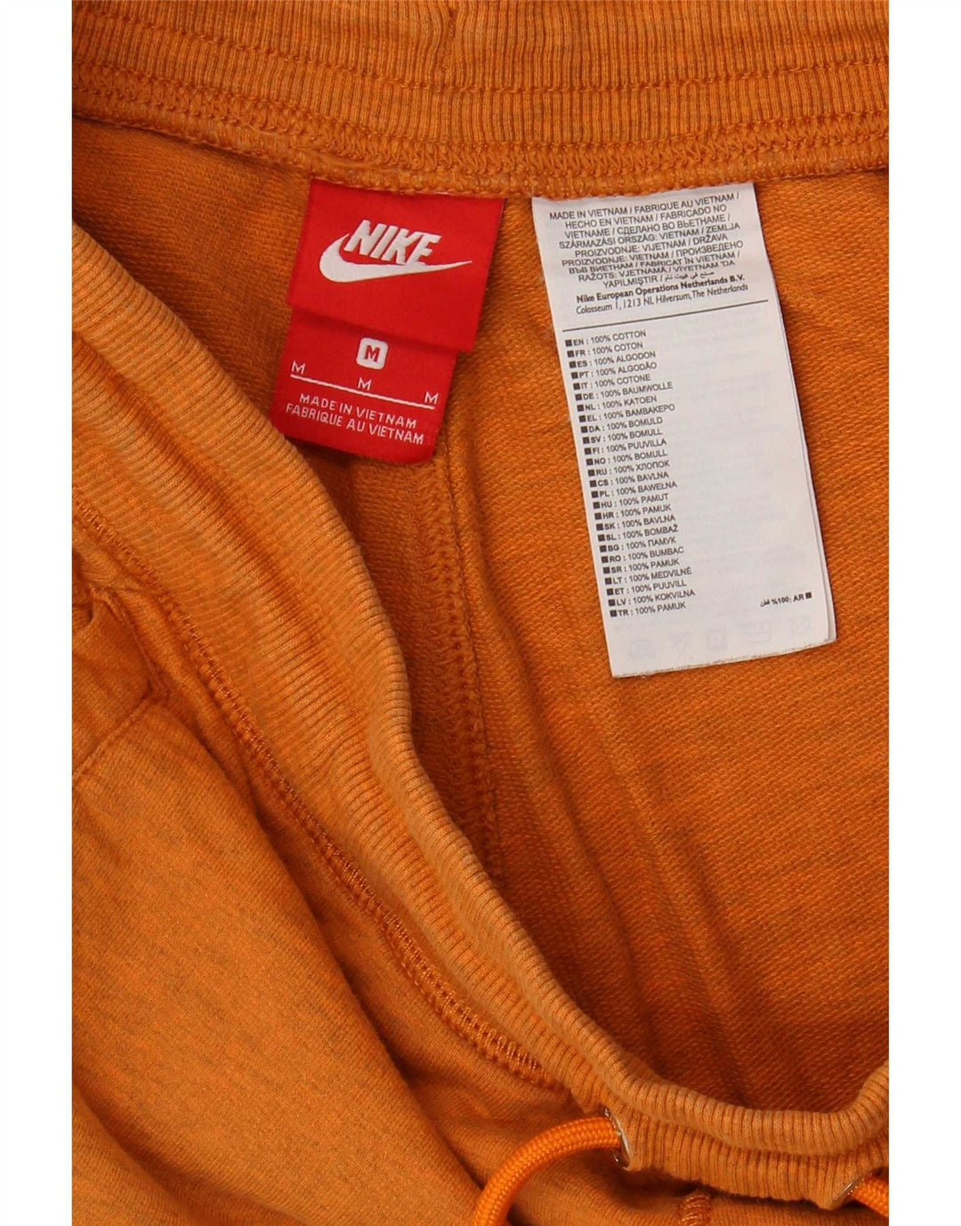 Ανδρικό γραφικό αθλητικό σορτς Nike, μεσαίο καφέ βαμβακερό