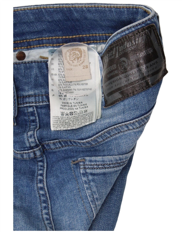 Diesel Γυναικείο Slim Jeans W28 L32 Μπλε βαμβακερό