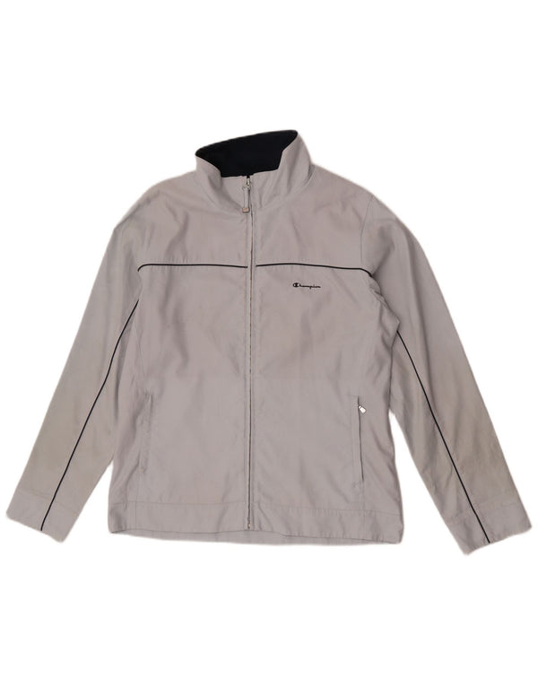 Champion γυναικεία αθλητική φόρμα Top Jacket UK 16 Large Grey Polyester