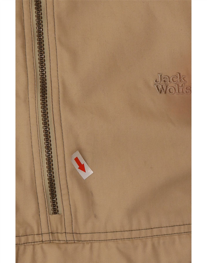 Jack Wolfskin Ανδρικό μπουφάν Anorak UK 44 2XL Μπεζ πολυεστέρας