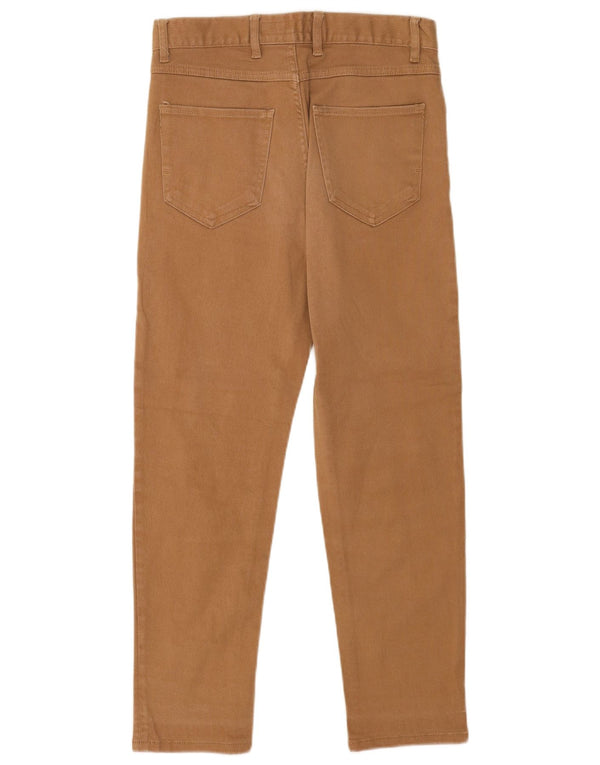 Zara Ανδρικό Slim Casual Παντελόνι EU 36 XS W29 L26 Καφέ