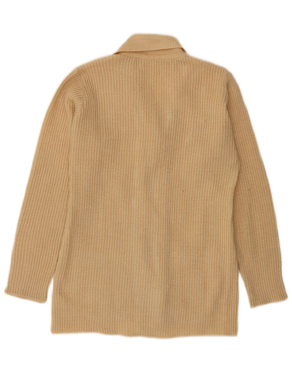 Vintage Γυναικεία Ζακέτα UK 12 Medium Beige