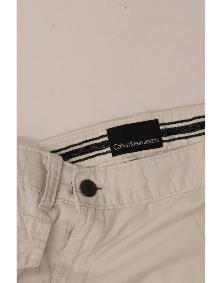 Γυναικεία Cargo Φούστα Calvin Klein W30 Μεσαίο Λευκό