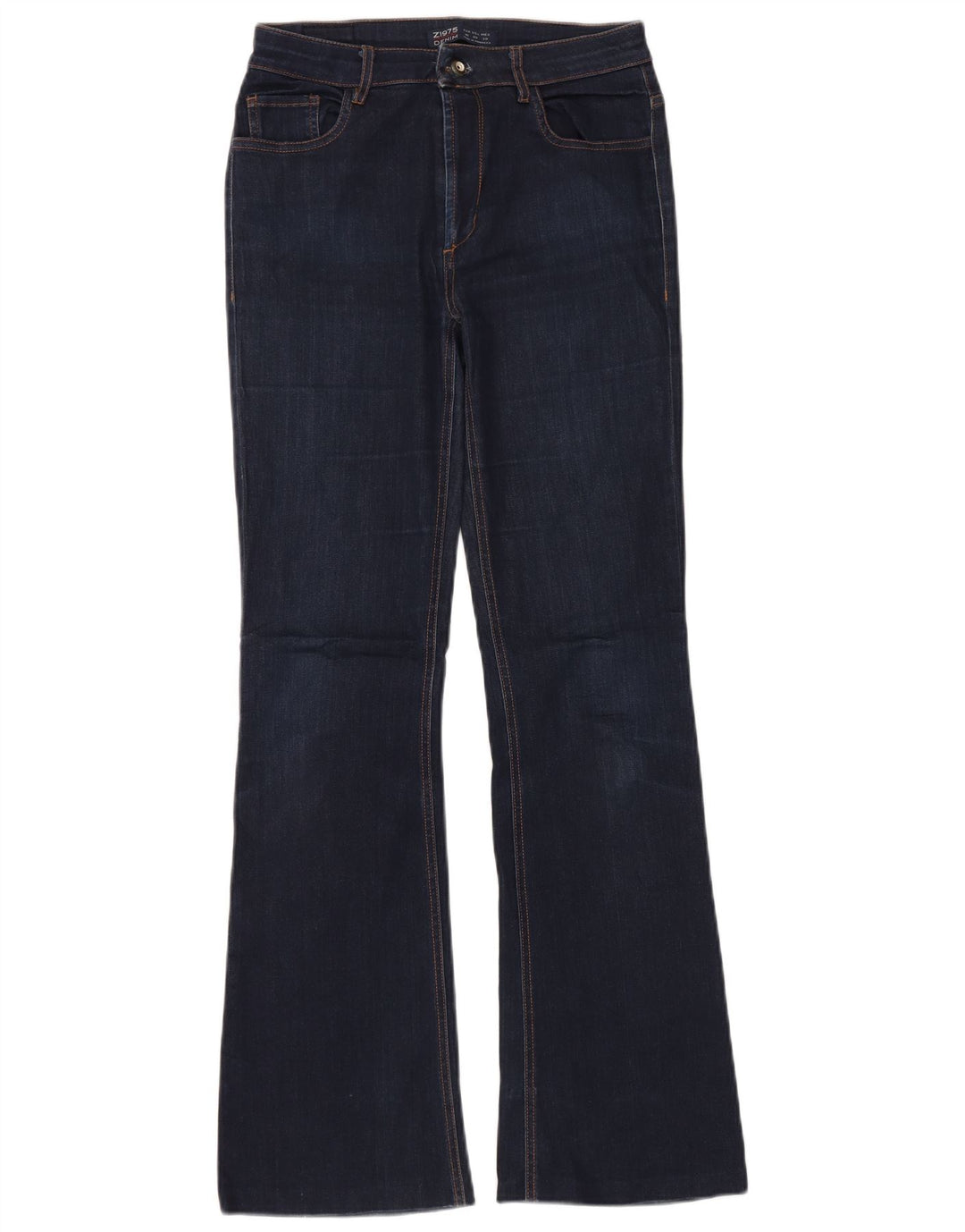 Zara Γυναικείο Τζιν με φλάντζα EU 40 Medium W30 L32 Navy Blue