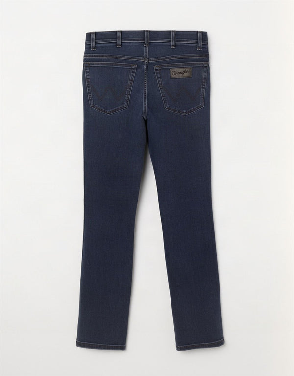 Wrangler Ανδρικό Texas Slim Jeans W31 L32 Navy Blue Cotton