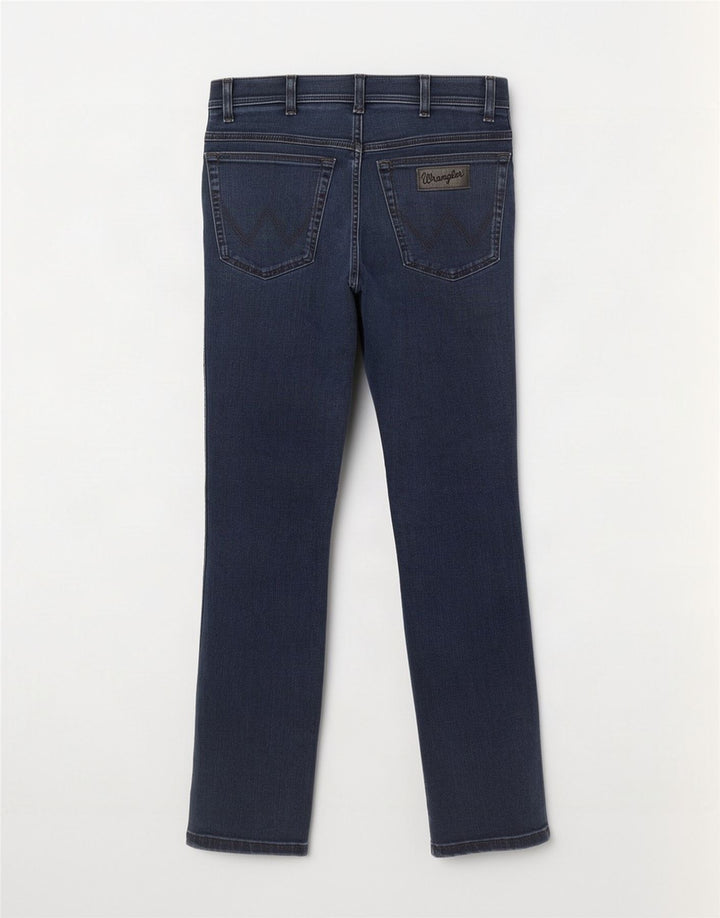 Wrangler Ανδρικό Texas Slim Jeans W31 L32 Navy Blue Cotton