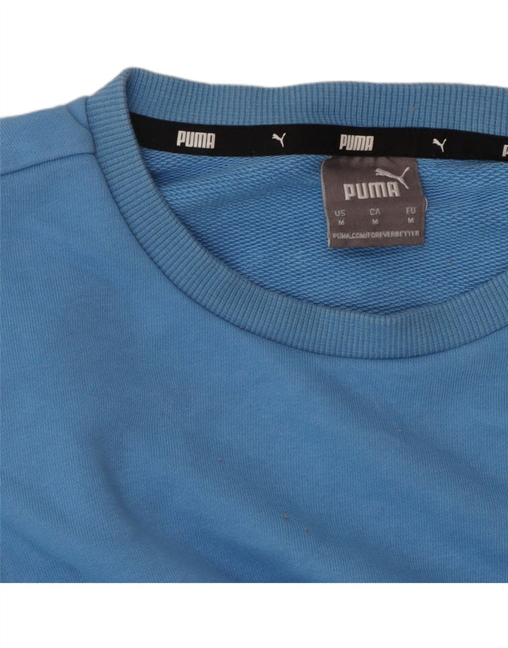 Ανδρικό φούτερ Puma Jumper Μεσαίο μπλε βαμβακερό