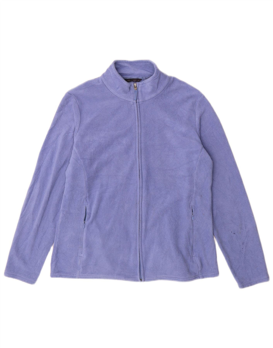 Marks & Spencer Γυναικείο Fleece Jacket UK 16 Large Purple Polyester
