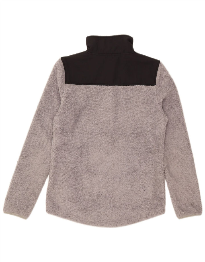 Fila Γυναικείο Fleece Jacket UK 6 XS Grey Colourblock Polyester