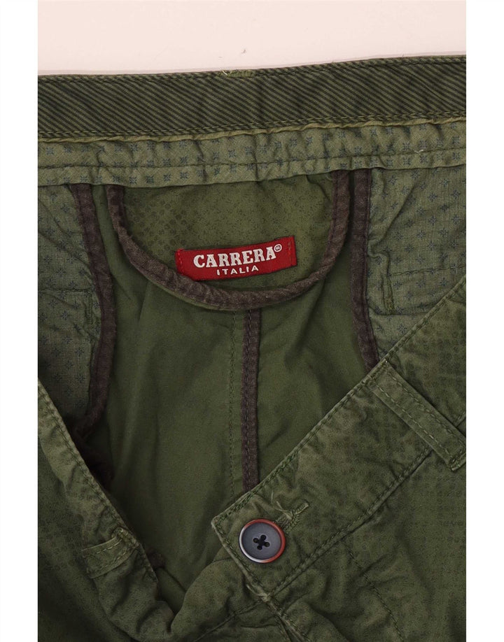 Carrera Ανδρικό σορτς Cargo Medium W32 Πράσινο