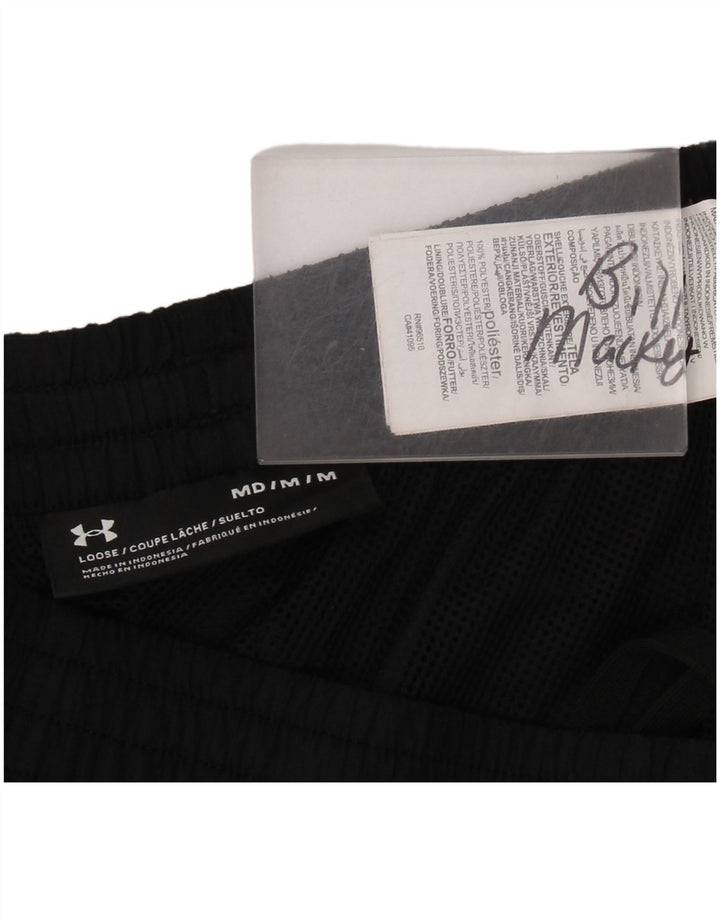 Ανδρικό παντελόνι αθλητικής φόρμας Under Armour Loose Fit Medium μαύρο πολυεστέρα