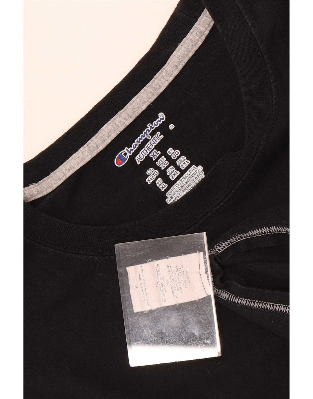 Ανδρικό T-Shirt Champion Top XL Μαύρο βαμβακερό