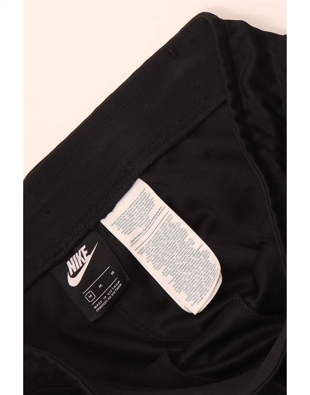 Ανδρικές φόρμες γραφικών Nike παντελόνια Joggers μεσαίο μαύρο πολυεστέρα