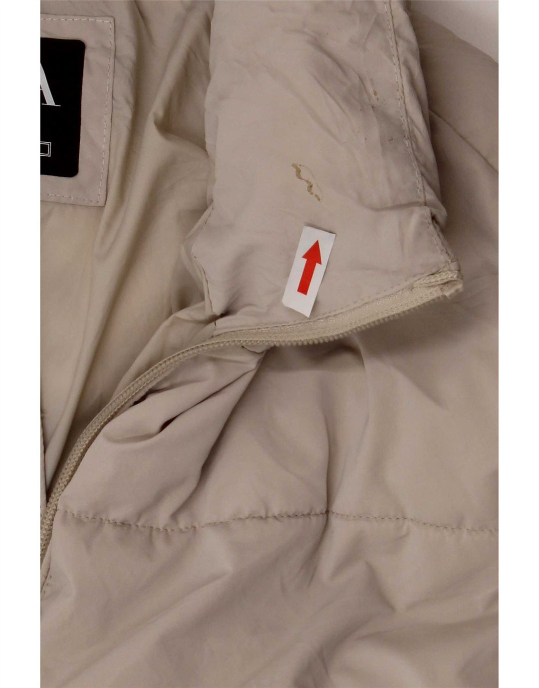 Zara Ανδρικό μπουφάν με επένδυση UK 36 Small Grey Nylon