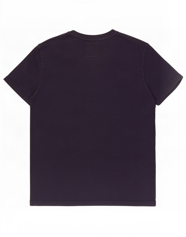 Superdry Γυναικείο γραφικό T-shirt Top UK 10 Small Navy Blue Cotton