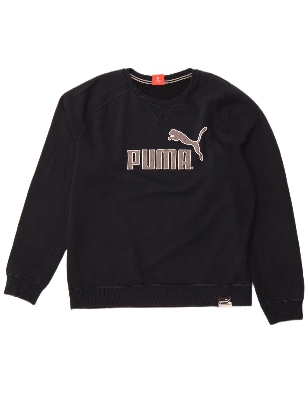 Ανδρικό γραφικό φούτερ PUMA Jumper Μεγάλο μπλε ναυτικό βαμβακερό