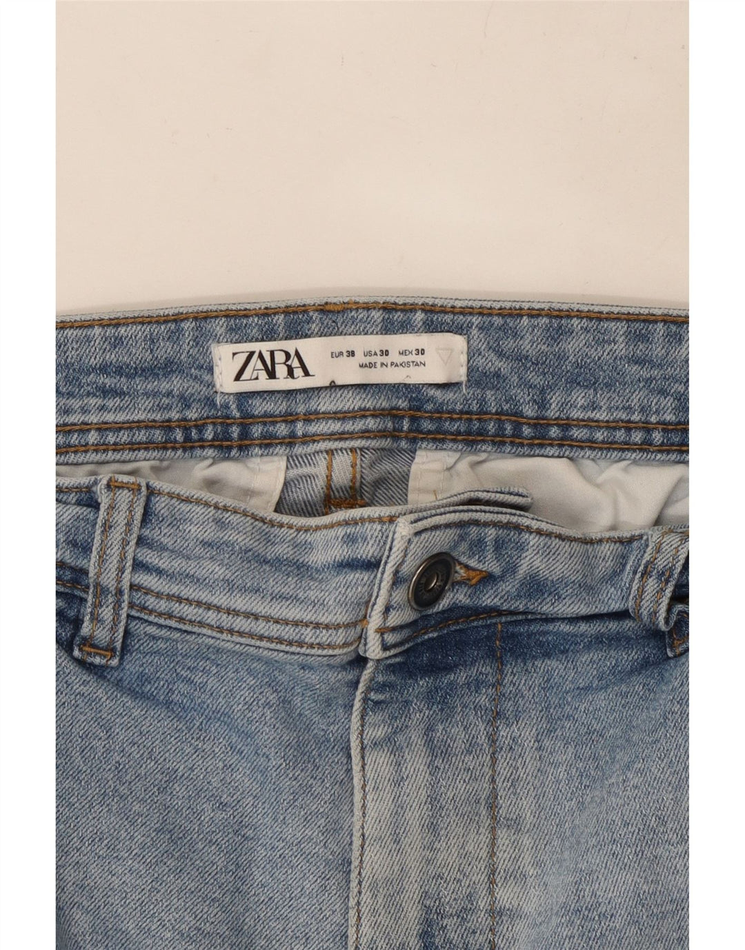 ZARA Ανδρικό τζιν κωνικό EU 38 Small W30 L26 Blue