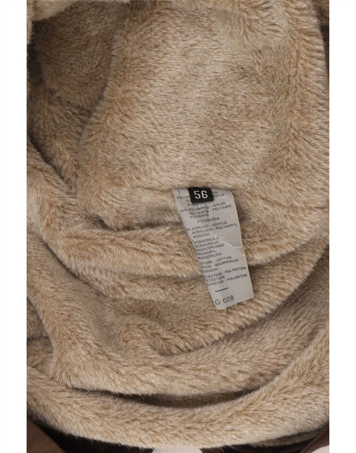 Corneliani Ανδρικό σακάκι Sherpa Utility IT 56 3XL Καφέ Βαμβακερό