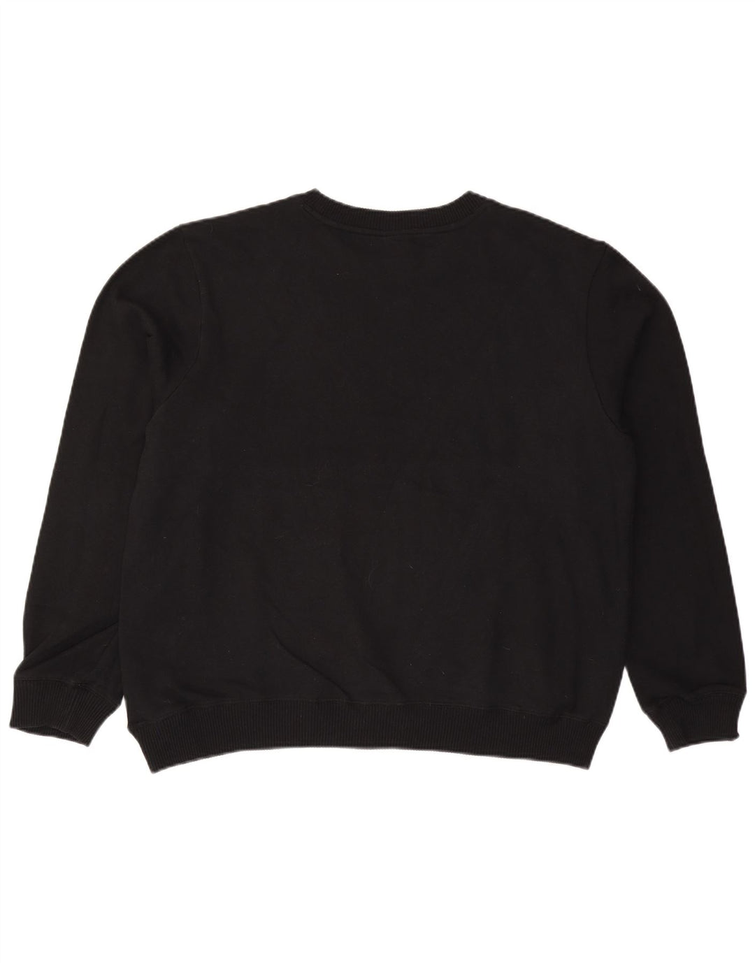 STARTER Γυναικείο φούτερ μεγάλου μεγέθους Jumper UK 18 XL Μαύρο βαμβακερό