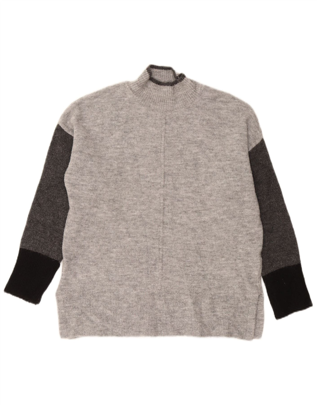 Marks & Spencer Γυναικείο πουλόβερ με λαιμό χελώνα UK 14 Medium Grey