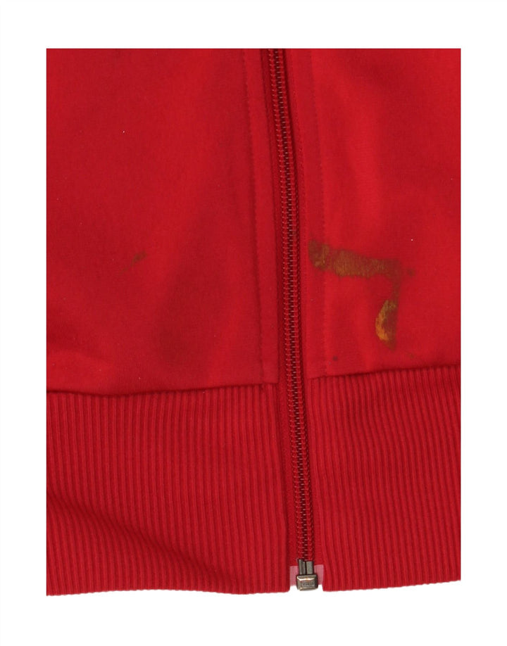Γυναικεία αθλητική φόρμα γραφικών Adidas Top Jacket EU 36 Small Red Polyester