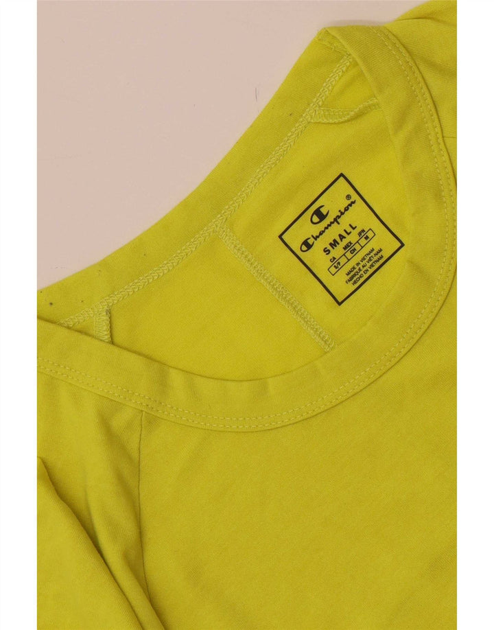 Ανδρικό T-Shirt Champion Top Small Yellow Colourblock