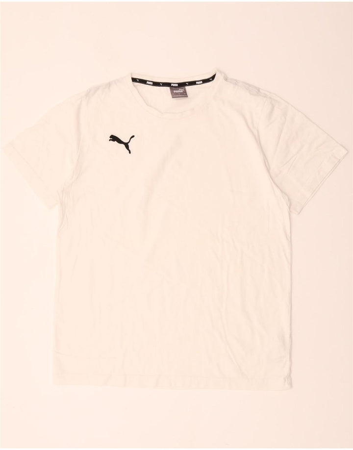Ανδρικό T-Shirt Puma Top μεγάλο λευκό βαμβακερό