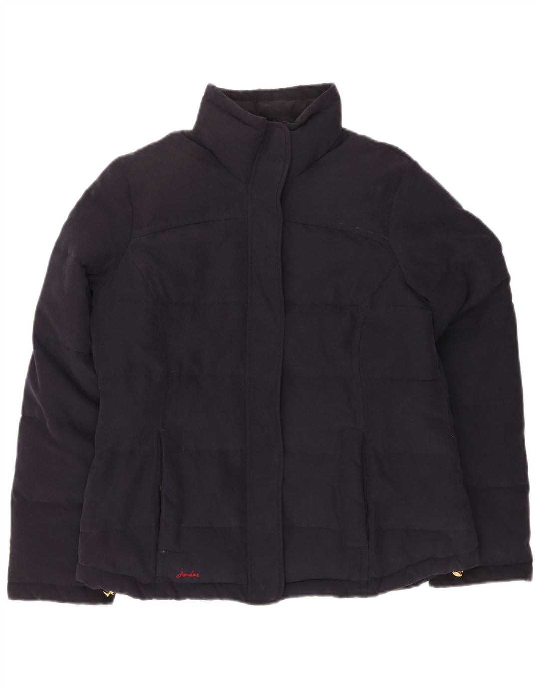 JOULES Γυναικείο μπουφάν UK 14 Large Navy Blue Polyester