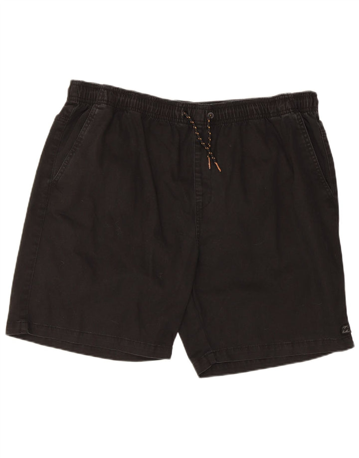 Ανδρικό σορτς Chino Billabong W36 μεγάλο μαύρο βαμβακερό