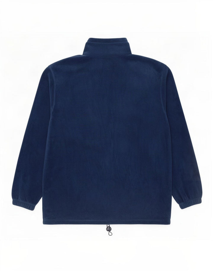 Asics Ανδρικό φερμουάρ Fleece Jumper XL Navy Blue Polyester