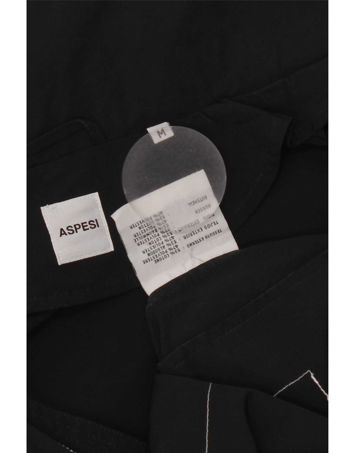 Aspesi Γυναικείο Utility Jacket UK 14 Medium Navy Blue Cotton