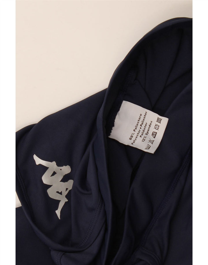Γυναικείο αθλητικό σορτς Kappa UK 14 Large Navy Blue Polyester