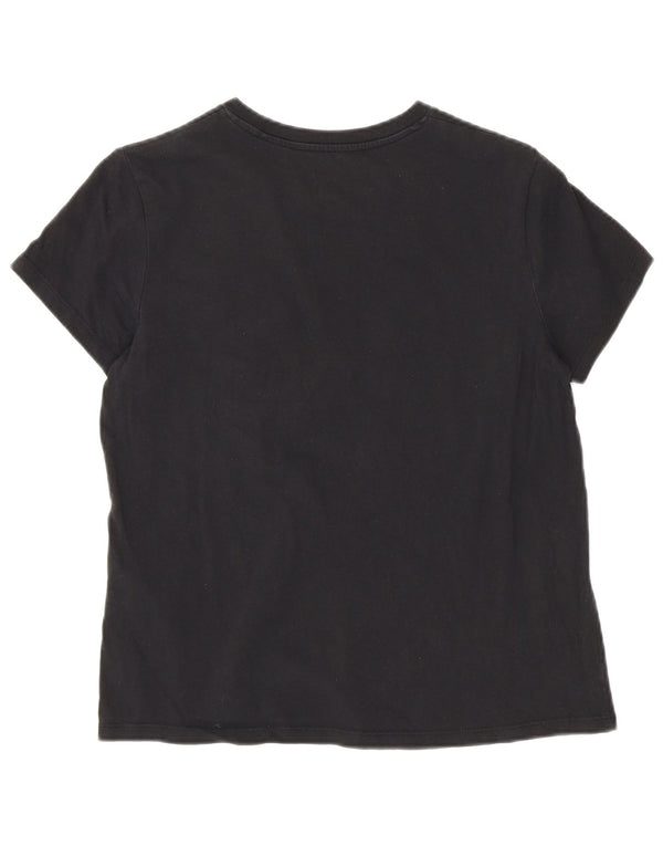 Γυναικείο γραφικό μπλουζάκι Levi's Top UK 10 Small Black Animal print βαμβακερό