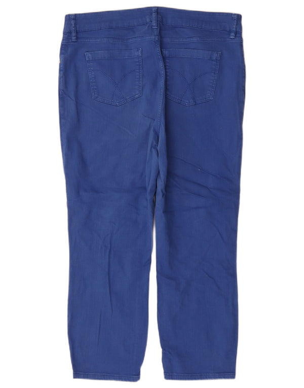 Crew Clothing Γυναικεία Cropped Jeans UK 16 Large W34 L23 Blue Cotton