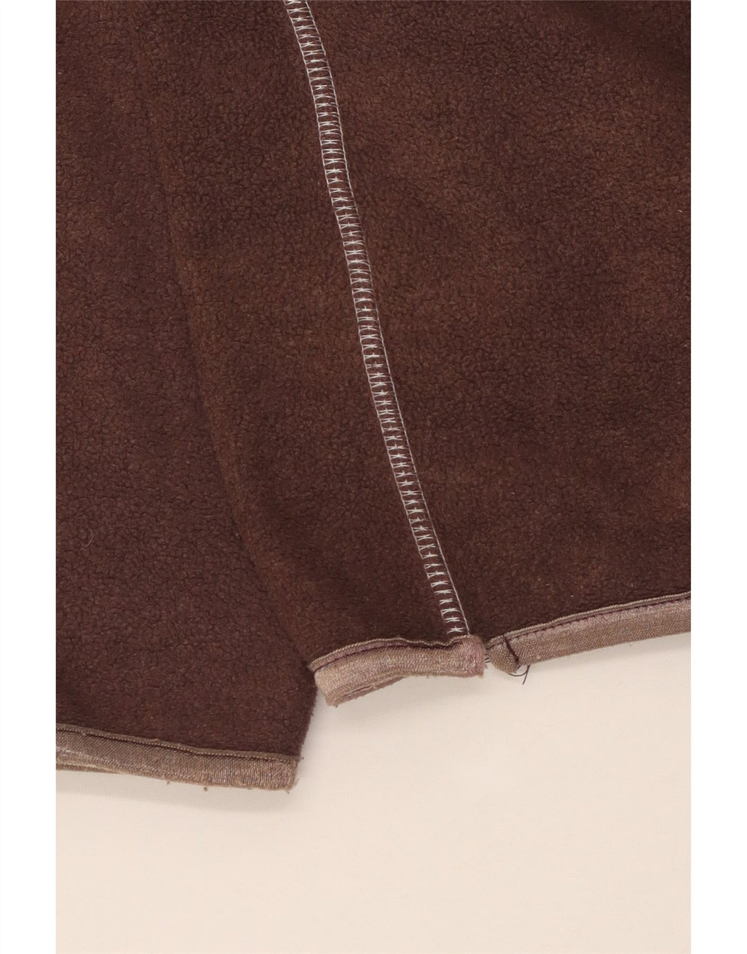 TOGGI γυναικείο φερμουάρ φλις λαιμόκοψη UK 12 μεσαίο καφέ πολυεστέρας