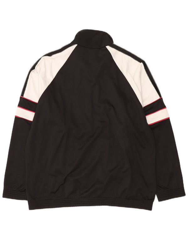 Ανδρική αθλητική φόρμα γραφικών ASICS Top Jacket IT 56 XL Black Colourblock