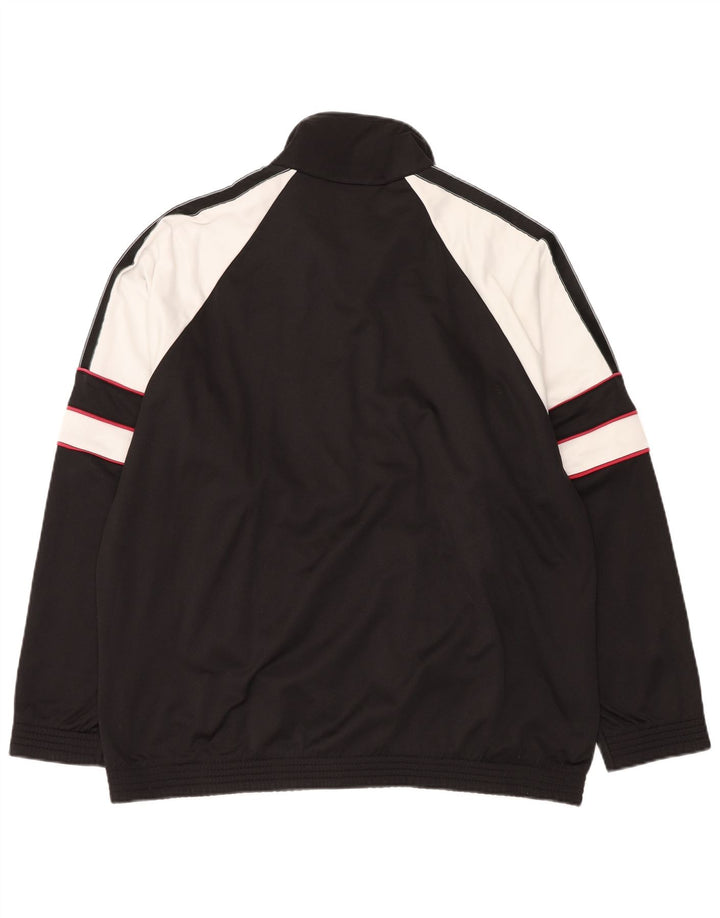 Ανδρική αθλητική φόρμα γραφικών ASICS Top Jacket IT 56 XL Black Colourblock