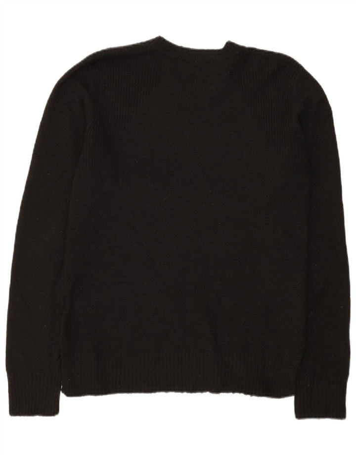 Γυναικείο πουλόβερ Oasis Crew Neck Jumper UK 12 Medium Black Polyester