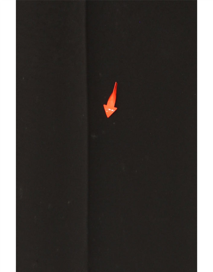 REISS γυναικείο ψηλόμεσο casual παντελόνι UK 12 Medium W32 L30 μαύρο