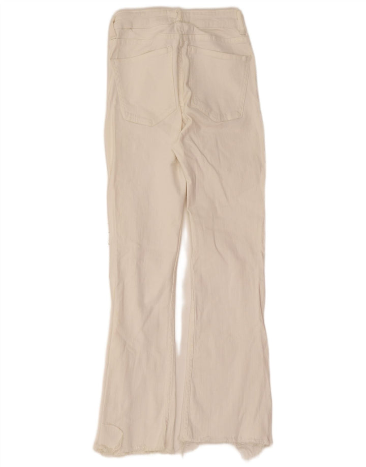 Zara Γυναικείο Τζιν EU 32 2XS W22 L26 Λευκό
