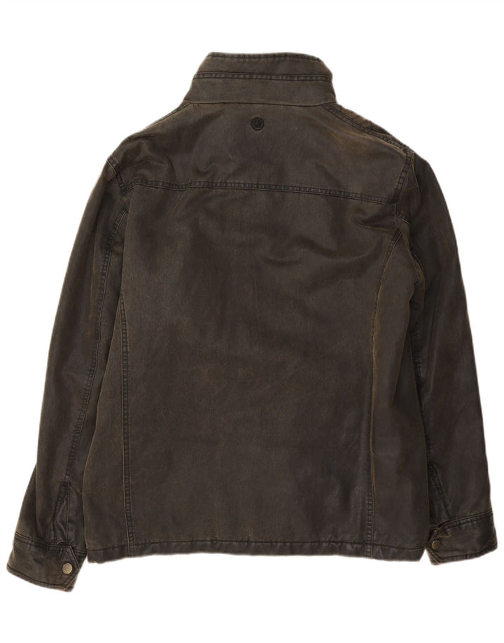 Ανδρικό κερωμένο βαμβακερό μπουφάν Fat Face UK 38 Medium Brown