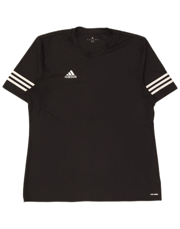 Ανδρικό T-Shirt Climalite Adidas Top XL Μαύρο Πολυεστέρας