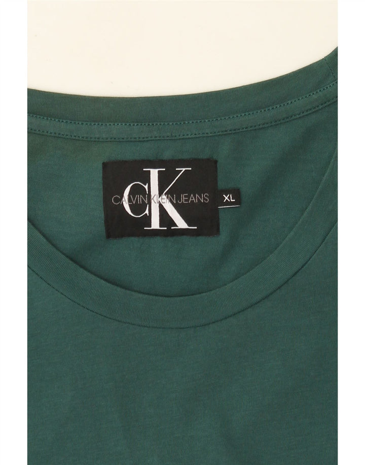Calvin Klein Jeans Ανδρικό Slim Graphic T-Shirt Top XL Green