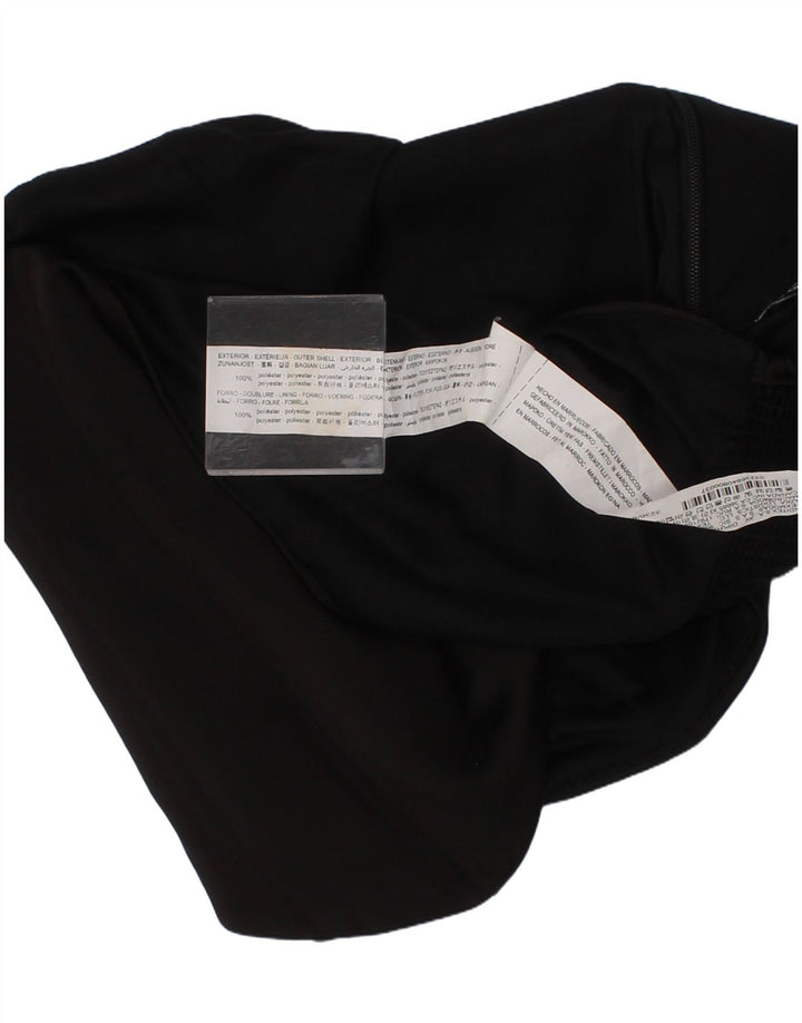 Zara Γυναικείο Κορσέ Κορσέ Τοπ Μεσαίο Μαύρο Πολυεστέρα