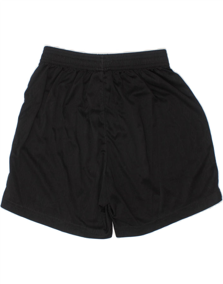 UMBRO Boys Graphic Sport Shorts 11-12 Years Medium Black Polyester Vintage Umbro and Second-Hand Umbro from Messina Hembry 