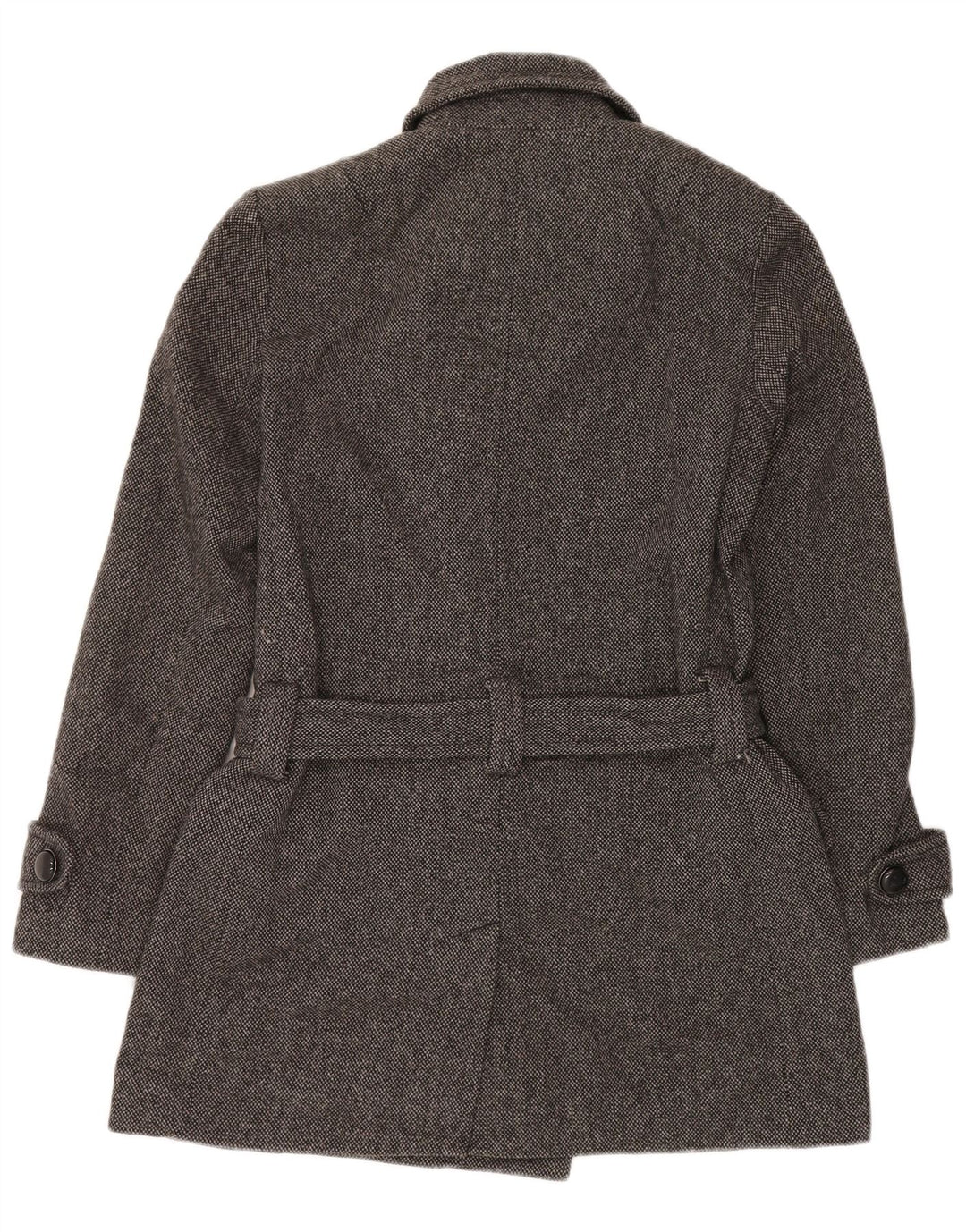 ΓΑΛΛΙΚΗ ΣΥΝΔΕΣΗ Γυναικείο Παλτό UK 12 Μεσαίο Γκρι μαλλί